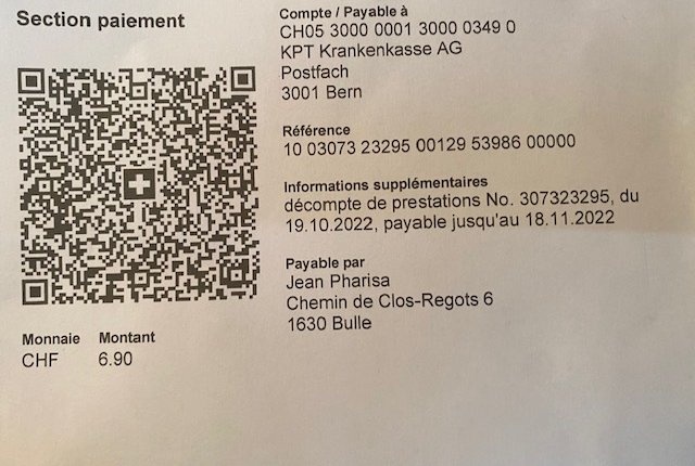 Bulletin de versement